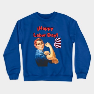 Happy Labor Day USA Crewneck Sweatshirt